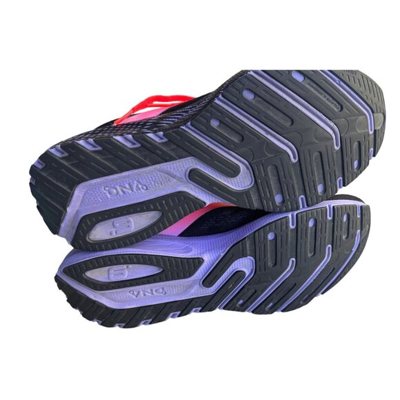 Brooks Launch GTS 9 Women’s 9 Black Purple Athletic Running Shoes - Picture 9 of 14